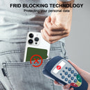 Carteira Minimalista Pop-Up com Clip para Dinheiro, Porta-Cartões Slim em Alumínio com Proteção RFID