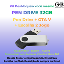 Kit Pen Drive Desbloqueie Você Mesmo - 4GB a 128GB - METODO P/ BLOQUEADO & DESBLOQUEADO