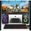 Caixa de Som USB P2 para PC, Notebook e Celular | Mini Caixa de Som Estéreo Portátil com Som Potente e Alta Qualidade