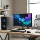 Monitor BLUECASE LED 19” HD 1440×900 75Hz com HDMI e VGA VESA Slim GAMER - ESCRITÓRIO.