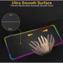 MousePad Gamer RGB XXL 80×30cm com 10 Modos de Iluminação