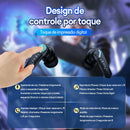Fone de Ouvido Lenovo GM2 Pro Bluetooth 5.3 TWS com Microfone, Áudio 9D e Modo Jogo