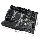 Placa-Mãe MACHINIST X99 V9S LGA 2011-3 | Suporte TPM 2.0, Intel Xeon E5, DDR4, 3× M.2 NVMe, SATA III, USB 3.0