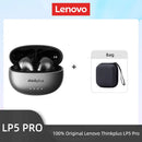 Fone Lenovo LP5 Pro TWS com Bluetooth 5.4, som Hi-Fi, baixa latência para jogos e longa autonomia, ideal para uso gamer, esportivo e diário.