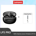 Fone Lenovo LP5 Pro TWS com Bluetooth 5.4, som Hi-Fi, baixa latência para jogos e longa autonomia, ideal para uso gamer, esportivo e diário.