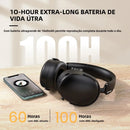 Fone de Ouvido OneOdio SuperEQ A200 ANC Bluetooth 5.4 com Cancelamento Ativo de Ruído, Hi-Res Audio e App