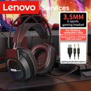 Headset Gamer Lenovo Over-Ear com Microfone e Iluminação RGB para Mobile, PC e Notebook