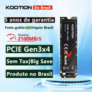SSD KOOTION X15Lite NVMe M.2 PCIe alto desempenho, ideal para acelerar o sistema, reduzir tempos de carregamento e melhorar a performance de Consoles, notebooks e desktops compatíveis.