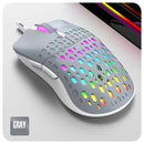 Mouse Gamer com Fio RAIKU G701 6 Botões com Iluminação RGB | Compatível com Windows, MacOS, Mobile