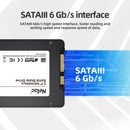 SSD NETAC SATA III 2.5” – 128GB a 2TB | Upgrade Rápido para PC, Notebook e Consoles