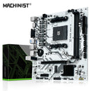 Placa-mãe MACHINIST B450, Processador AMD, Dual-Channel, Memória DDR4, Placa-mãe AM4, M.2 NVME, Suporta Ryzen 5500, 5600, 5600, G CPU