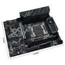 Placa-Mãe MACHINIST X99 V9S LGA 2011-3 | Suporte TPM 2.0, Intel Xeon E5, DDR4, 3× M.2 NVMe, SATA III, USB 3.0