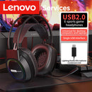 Headset Gamer Lenovo Over-Ear com Microfone e Iluminação RGB para Mobile, PC e Notebook