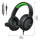 Headset Gamer BINNUNE BG02 com Microfone para PS5, PS4, Xbox Series, Xbox One, PC e Switch