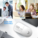 Mouse Sem Fio 2.4G Ergonômico com DPI Ajustável (800 - 1600), Leve e Recarregável, Ideal para Escritório e Jogos – Compatível com PC, Notebook, Mobile e MacBook Pro