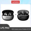 Fone Lenovo LP5 Pro TWS com Bluetooth 5.4, som Hi-Fi, baixa latência para jogos e longa autonomia, ideal para uso gamer, esportivo e diário.
