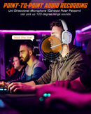 Headset Gamer NUBWO HG04L com Microfone para MOBILE, PC, PS5, PS4, Xbox Series X|S, Xbox One e Nintendo Switch