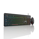 Kit Teclado Mouse Gamer KEEDI-TEC813 Membrana LED USB